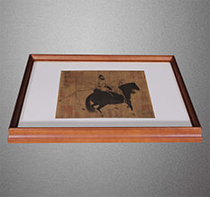 兴义书画装裱配框服务案例